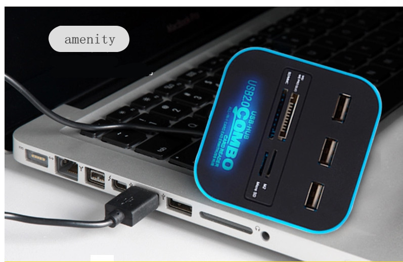 All in 1 USB 2.0 HUB 